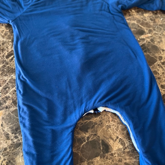 Kyte Baby Bamboo Sleep Sack L 1.0 TOG Blue White Toddler 2T Soft Luxury - Picture 6 of 10